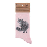 Wrendale 4-7 Glamour Puss Cat Socks