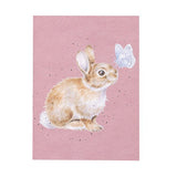 Wrendale A6 I Spy a Butterfly Rabbit Notebook