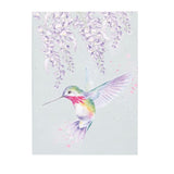 Wrendale A6 Wisteria Wishes Humming Bird Notebook