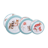 Wrendale 25cm The Country Set Animal Cake Tin Set