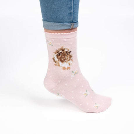 Wrendale 4-7 Grinny Pig Guinea Pig Socks