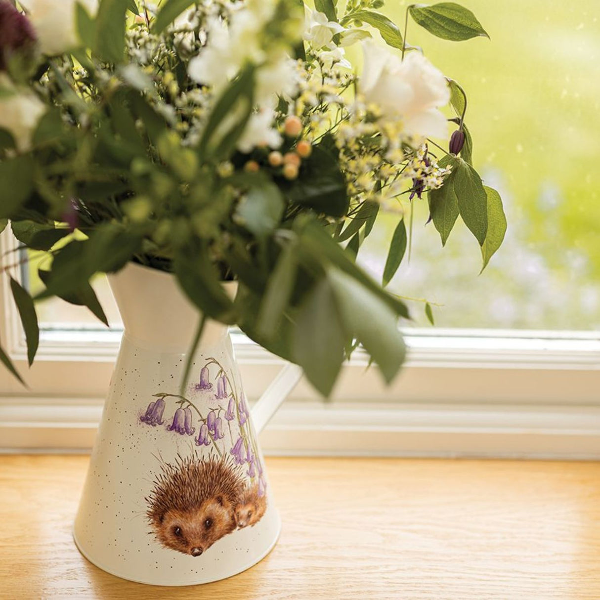 Wrendale 25cm Love & Hedgehugs Hedgehog Flower Jug