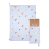 Wrendale 69cm Blue Farmyard Friends Tea Towel