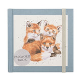 Wrendale 11cm Snug as a Cub Fox Password Book
