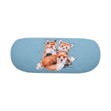 Wrendale 16cm Snug as a Cub Foxes Glasses Case