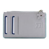 Mala Leather Grey Zaina Coin and Card Purse