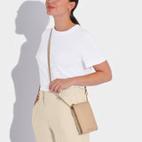 Katie Loxton Zana Slim Crossbody Bag Light Taupe