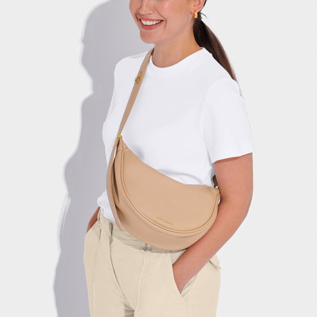 Katie Loxton Large Harley Sling Bag Soft Tan