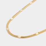 Katie Loxton Celeste Waterproof Gold Snake Chain Necklace