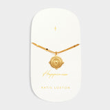 Katie Loxton 'Happiness' Waterproof Gold Antique Coin Bracelet