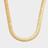 Katie Loxton Ciana Waterproof Gold Large Snake Chain Necklace