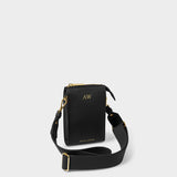 Katie Loxton 18cm Black Effie Slim Crossbody Bag