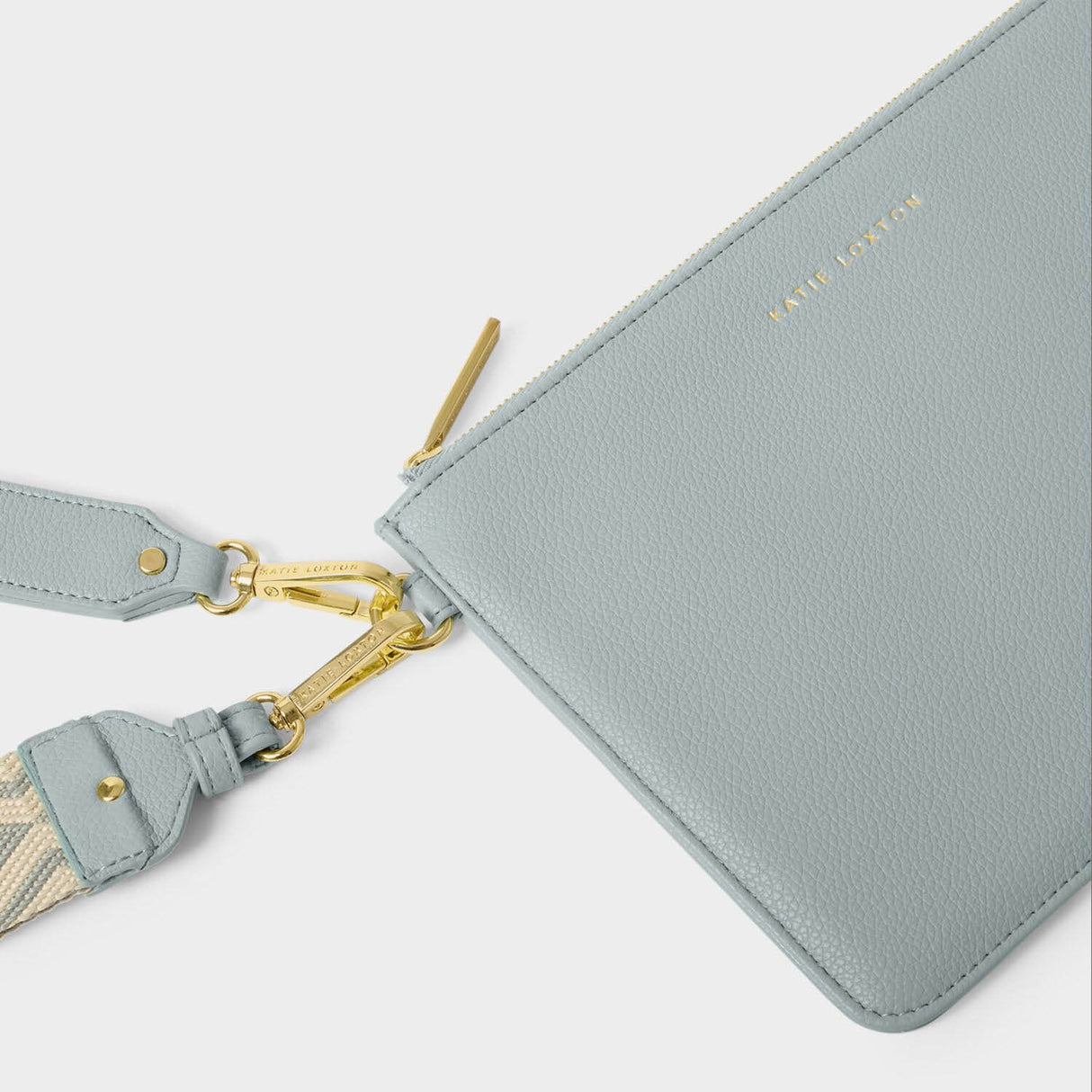 Katie Loxton Duck Egg Blue Hallie Wristlet Pouch Bag