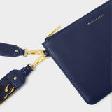 Katie Loxton Midnight Blue Hallie Wristlet Pouch Bag