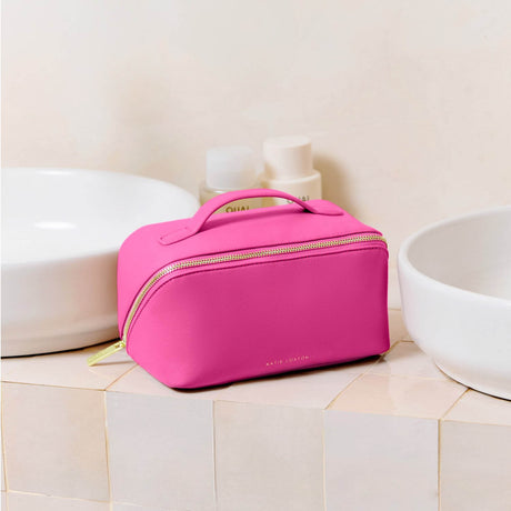 Katie Loxton Medium Magenta Make Up - Wash Bag