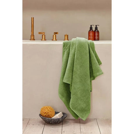 Christy Serene 150cm Apple Green Cirrus Quick Bath Sheet Towel