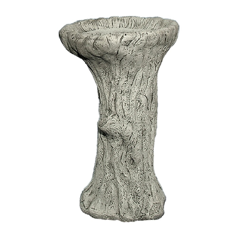 Dream Gardens 61cm Tall Stump Stone Bird Bath