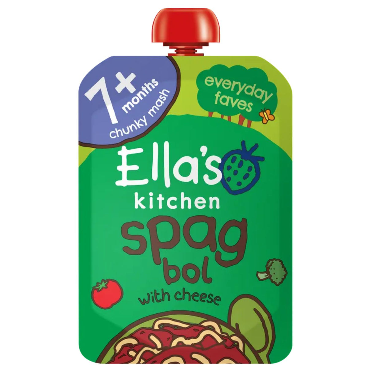 Ella's Kitchen 130g Organic Spag Bol Baby Pouch