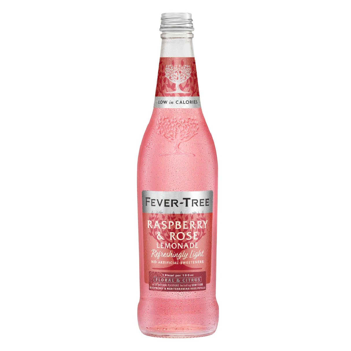 Fever-Tree 500ml Refreshingly Light Raspberry & Rose Lemonade
