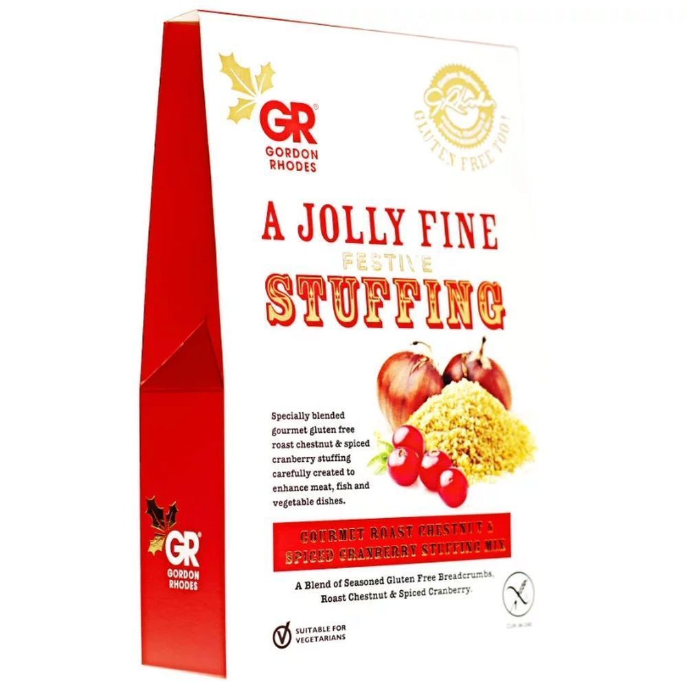 Gordon Rhodes 125g Roast Chestnut & Spiced Cranberry Stuffing Mix