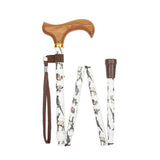 Charles Buyers Woodlands Folding Walking Stick
