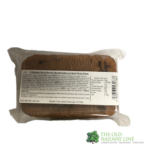 Bramble Foods Apple and Cinnamon Cake