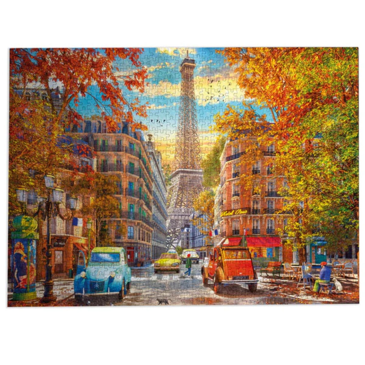 Gibsons Games 1000 Piece Autumn in Paris Jigsaw Puzzle