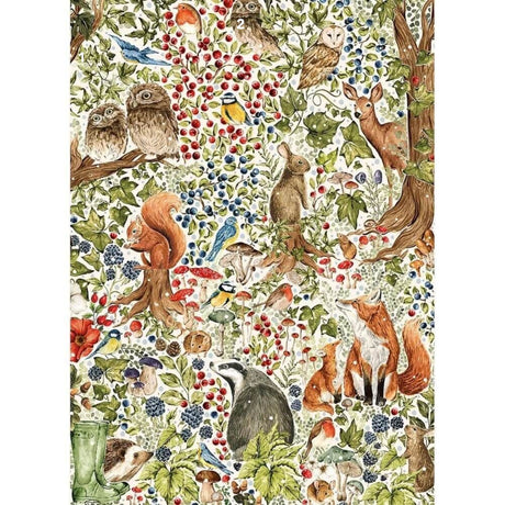 Gibsons Games 1000 Piece The Art File Woodland Wildlife Jigsaw Puzzle