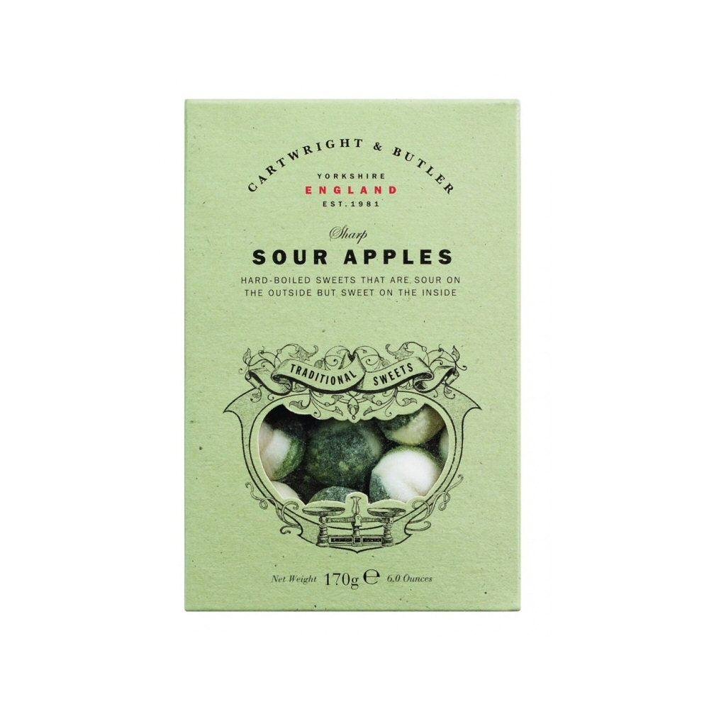 Cartwright & Butler 170g Sour Apple Sweets