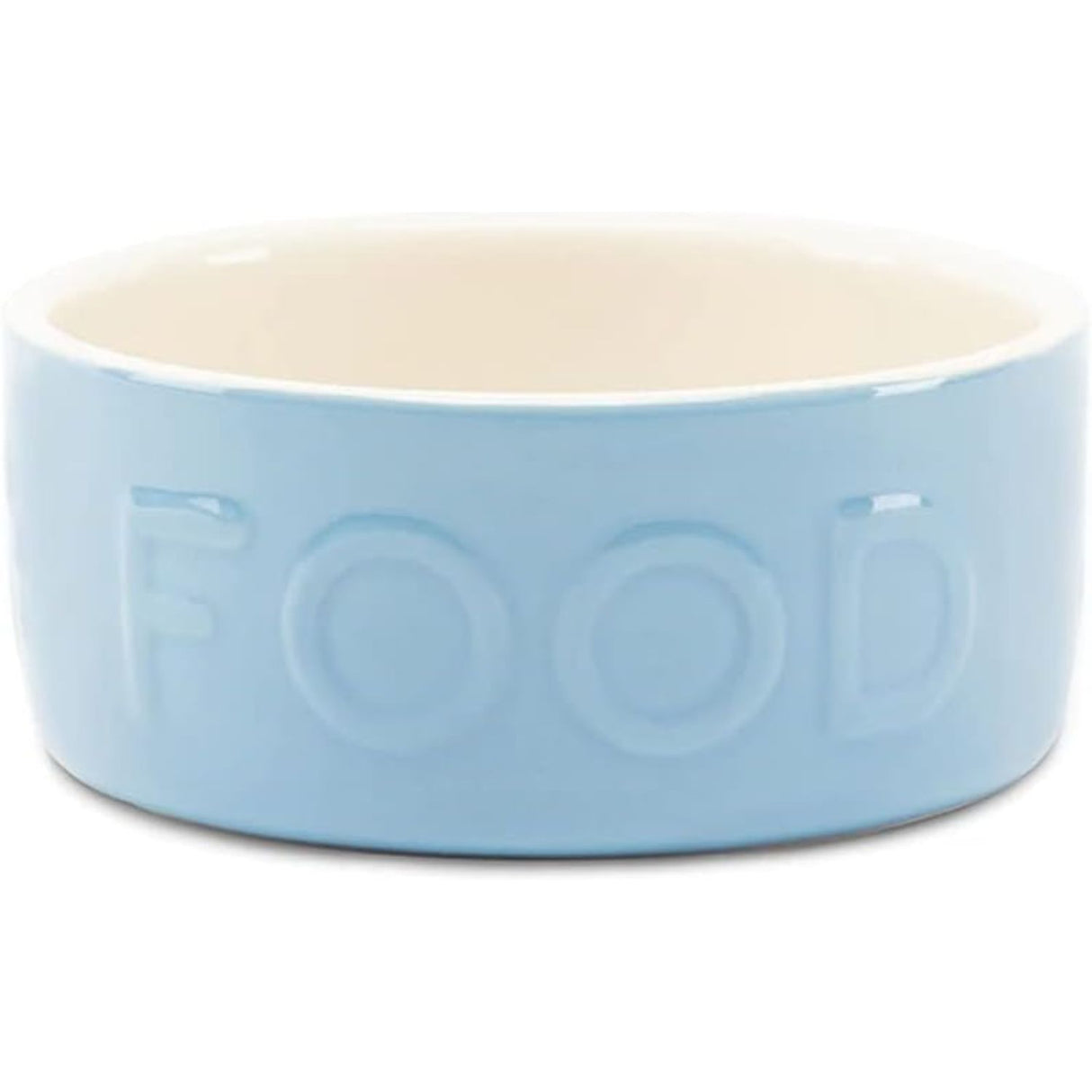 Scruffs 19cm Blue Stoneware Classic Food Bowl