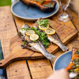 Kadai Set of 2 Teak Chopping Board