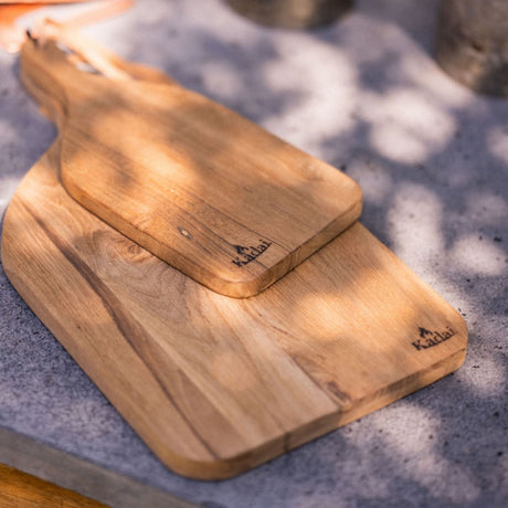 Kadai Set of 2 Teak Chopping Board