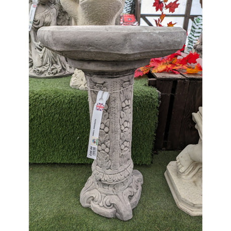 Dream Gardens 55cm Swell Stone Bird Bath