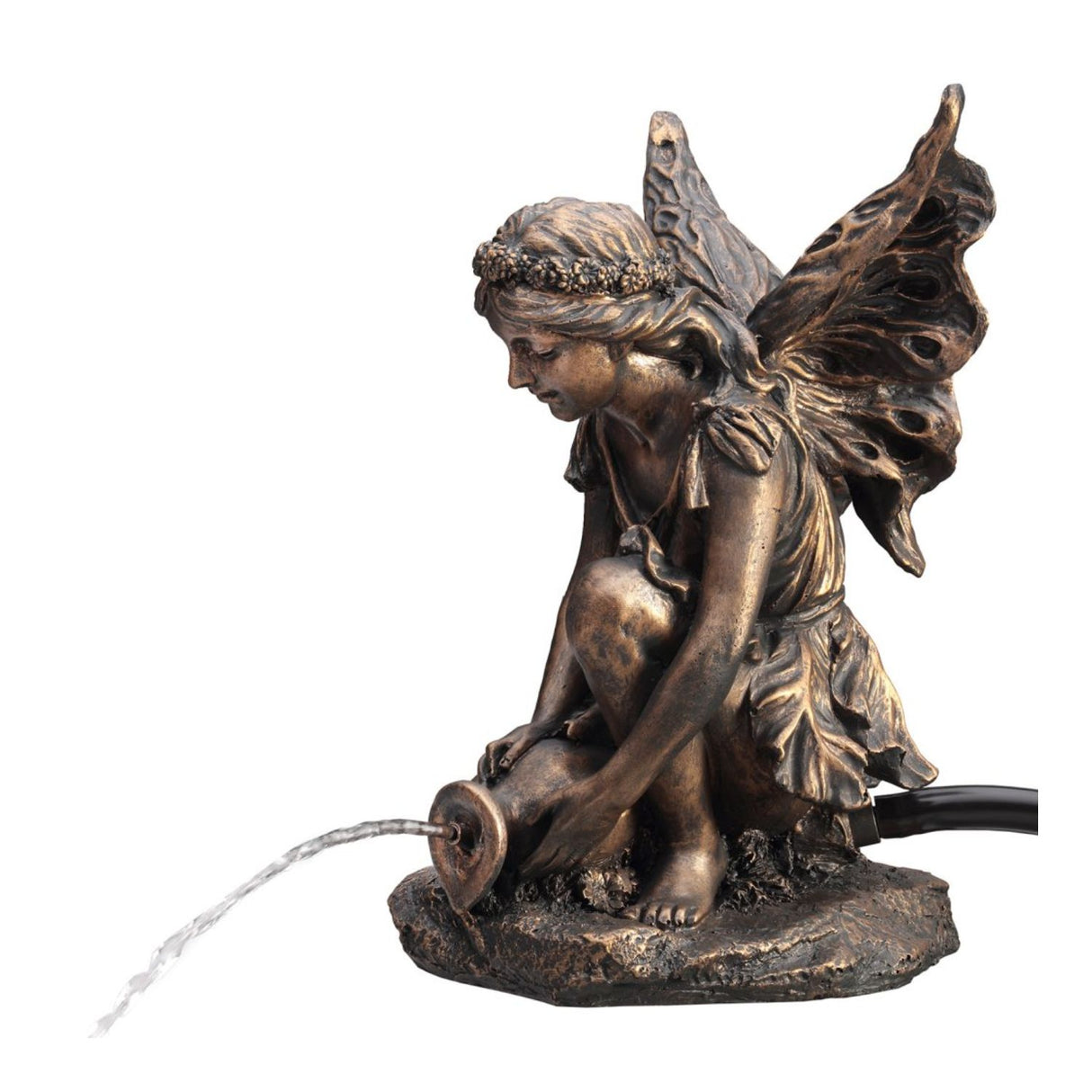 Blagdon Fairy And Urn Pond Spitter