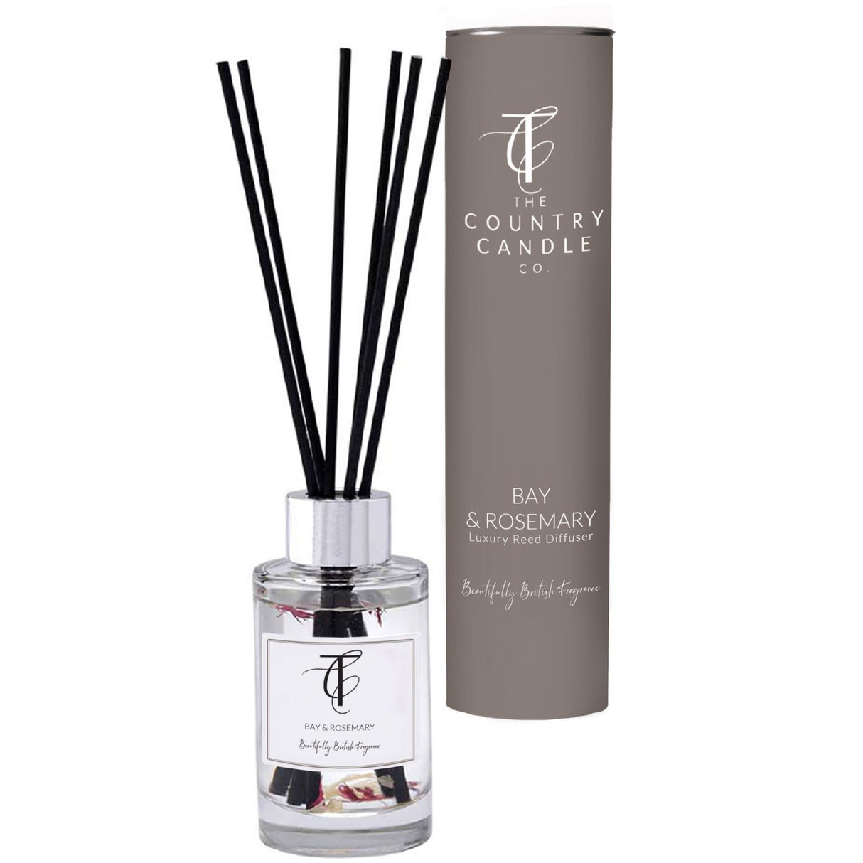 The Country Candle Co 100ml Pastels Bay & Rosemary Reed Diffuser