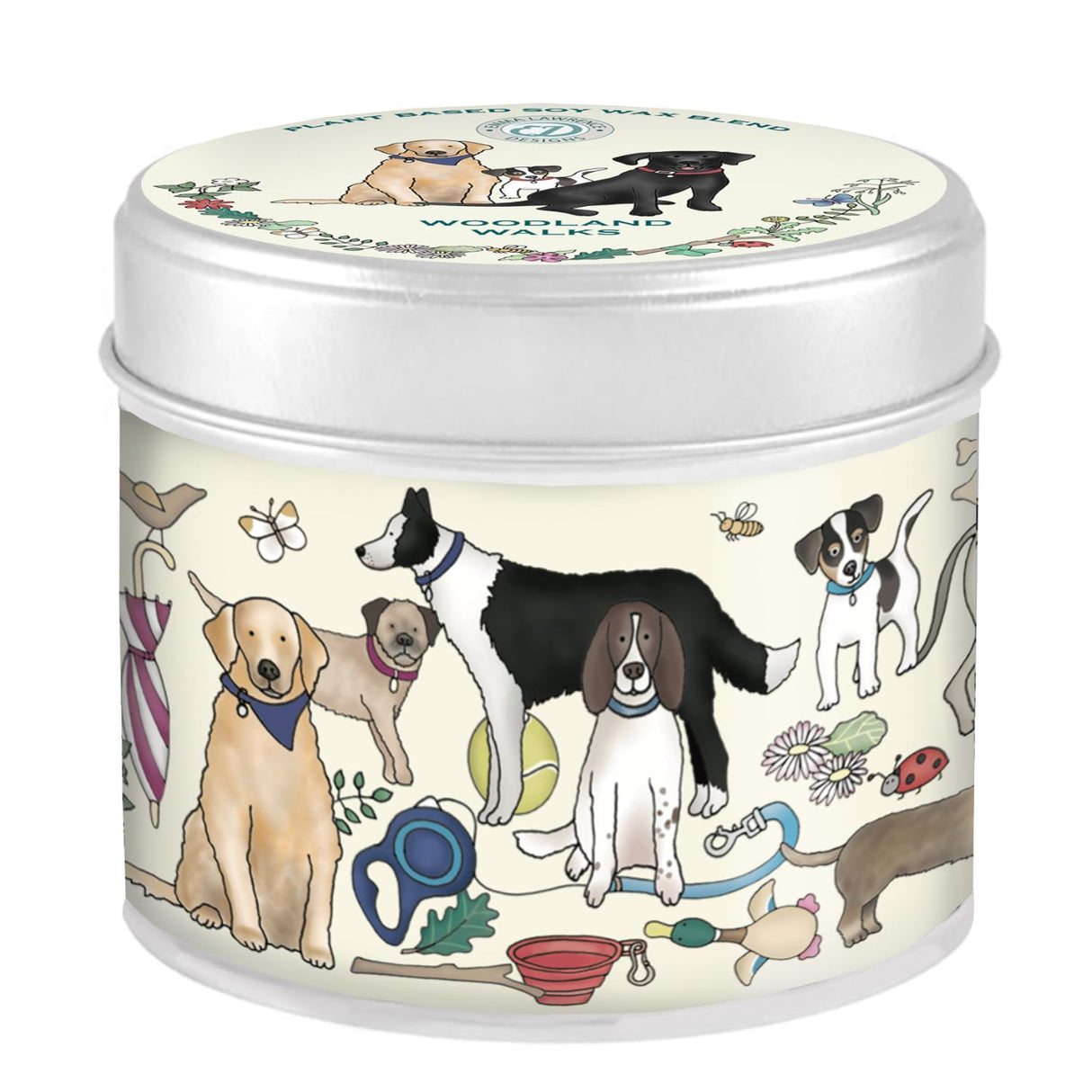 The Country Candle Co Emma Lawrence Woodland Walks Tin Candle