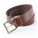 Charles Smith 40mm Tan Brass Buckle Belt - 34"