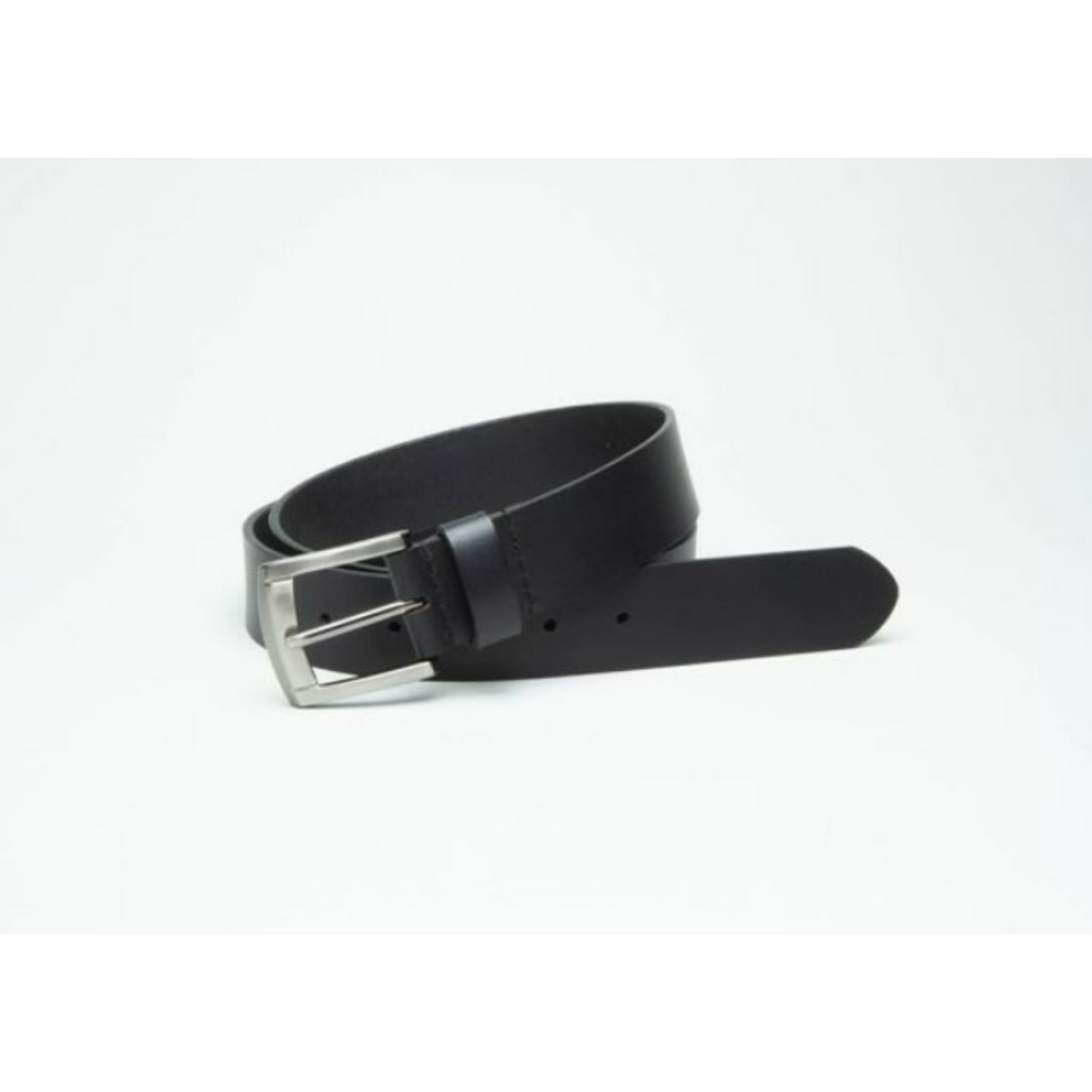 Charles Smith 35mm Black Leather Belt - 40"