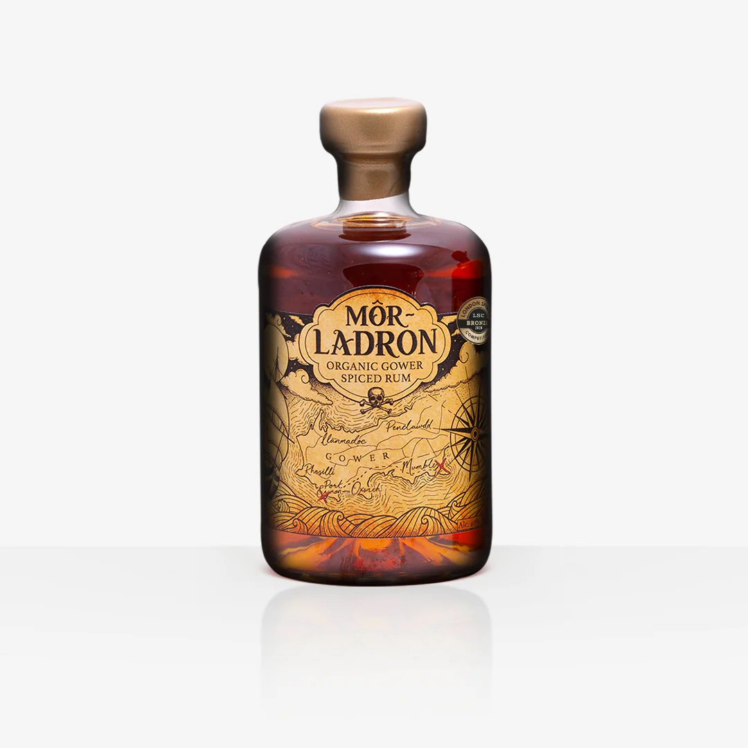 Môr-Ladron 70cl Organic Spiced Rum