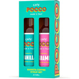 Cafe Pocco Twin Pack Barista Coffee Syrup Gift Set