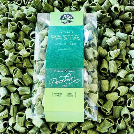 Lilo's 500g Handmade Spinach Pasta (Pasta Shape Can Vary)