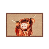 My Mat 75cm Highland Cow Doormat