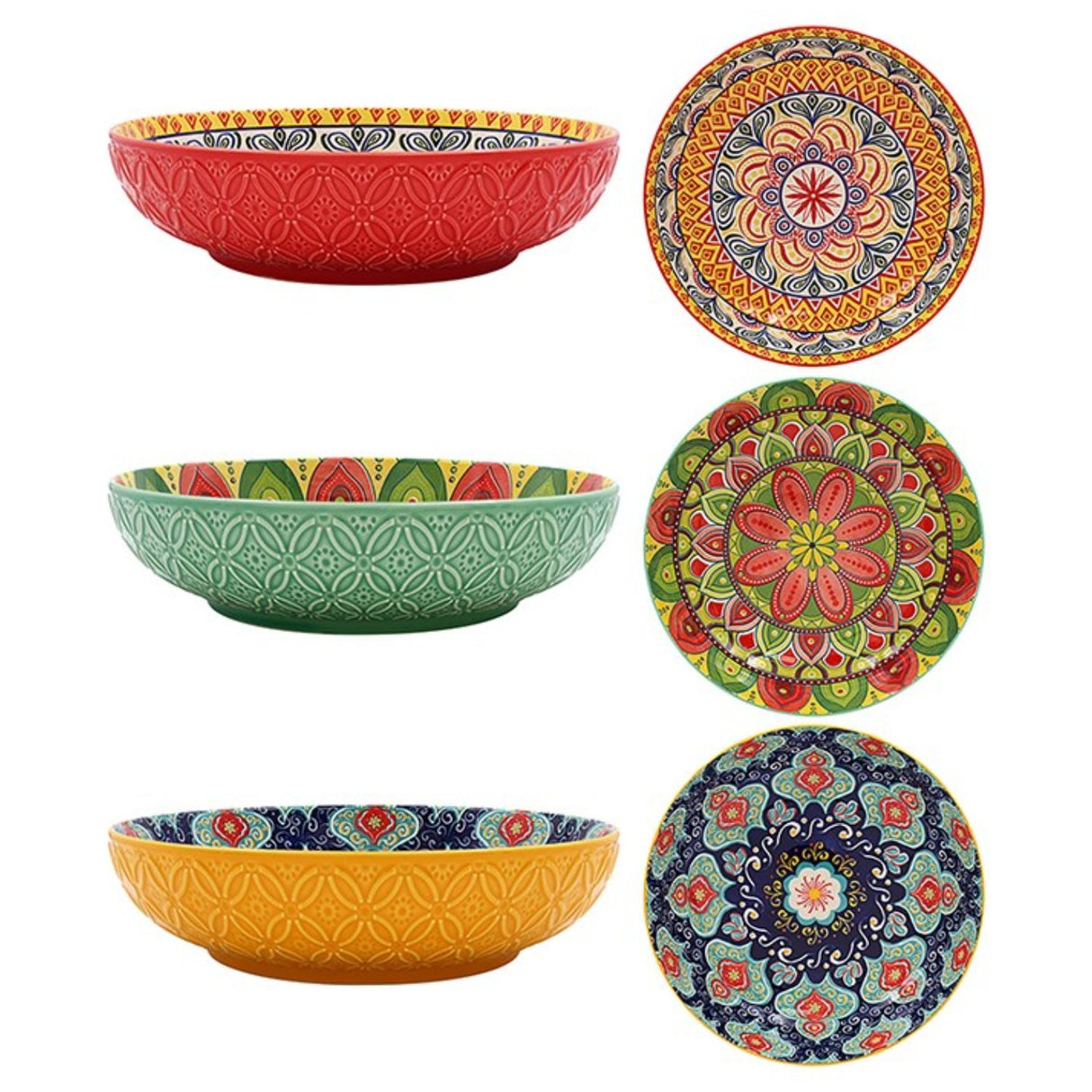 Joe Davies 22cm Large Tuscany Ceramic Deco Bowl (Choice of 3)