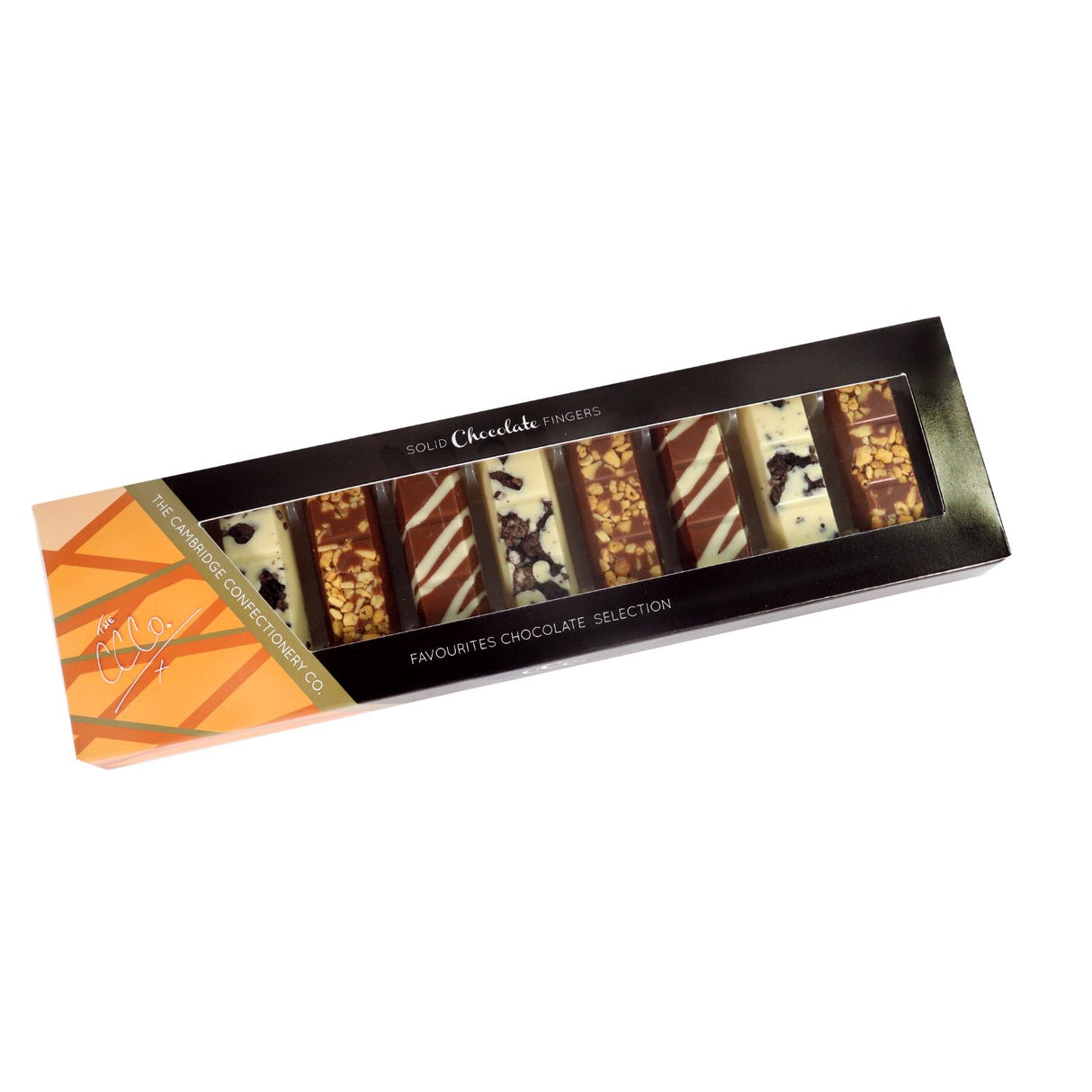 Cambridge Confectionery Company 160g 9 Fave Solid Chocolate Fingers
