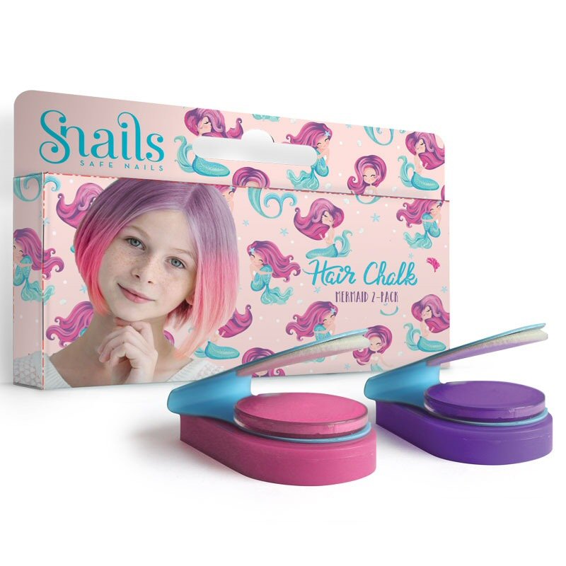 Snails Pink/Purple Hair Chalk - Mermaid