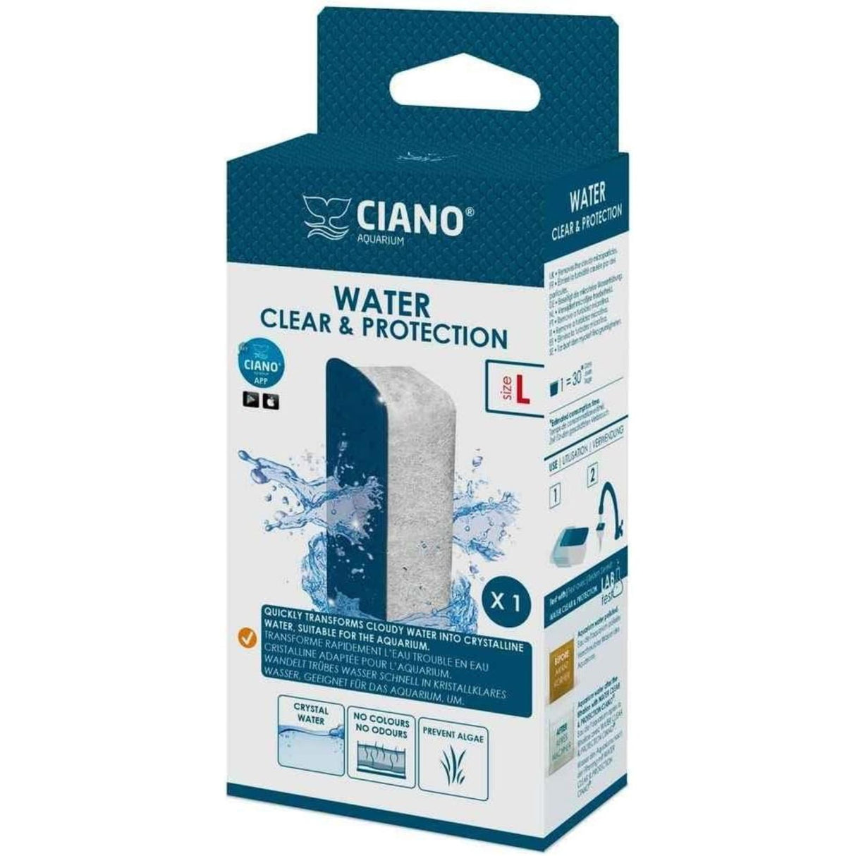 Ciano Water Clear & Protection Cartridge - Large