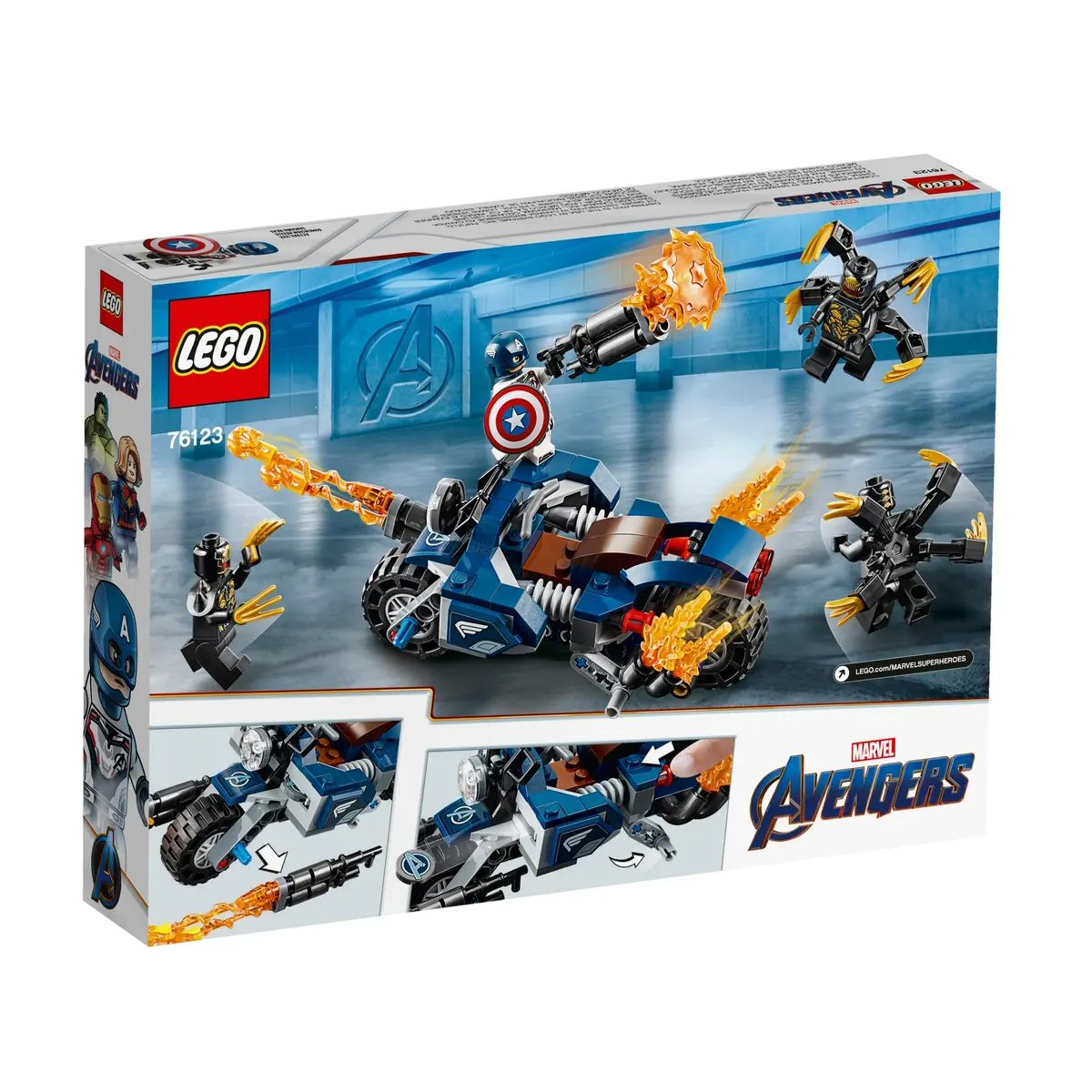 LEGO Marvel  Captain America: Outriders Attack