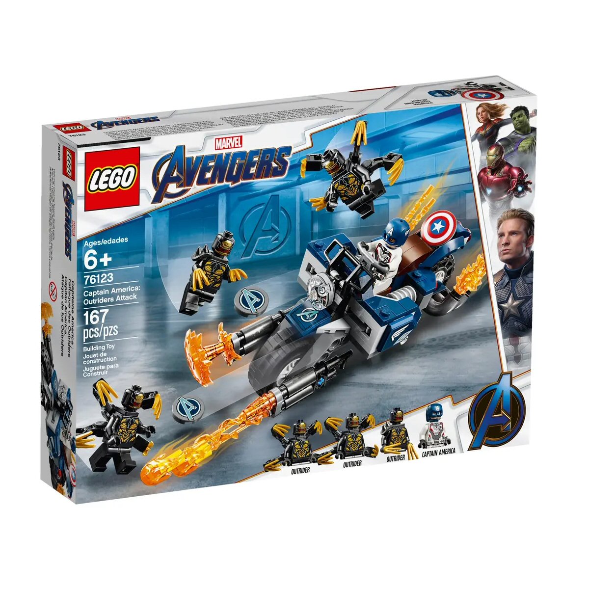 LEGO Marvel  Captain America: Outriders Attack