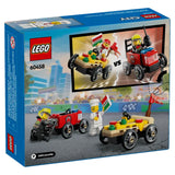 LEGO City Pizza vs. Fire Truck Race Car Pack