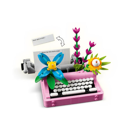 LEGO Creator 3in1 Typewriter with Flowers